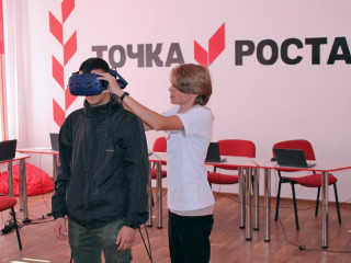 Благодаря оборудованию центра образования «Точка роста» в Немецком национальном районе Алтайского края провели киберсостязание для школьников трех муниципалитетов