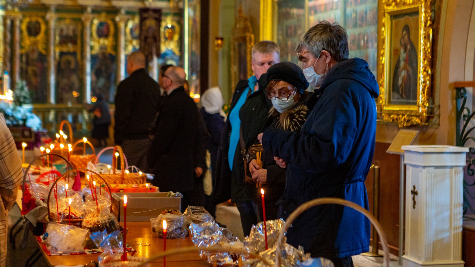 Христос Воскресе служба Пасхальная