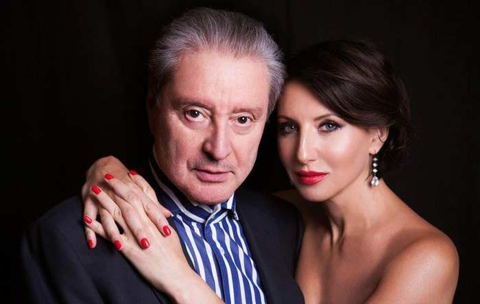 Вениамин Смехов с дочерью Аликой Смеховой.