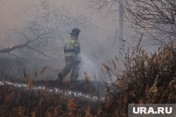 Ландшафтные пожары тушат в Ростовской области