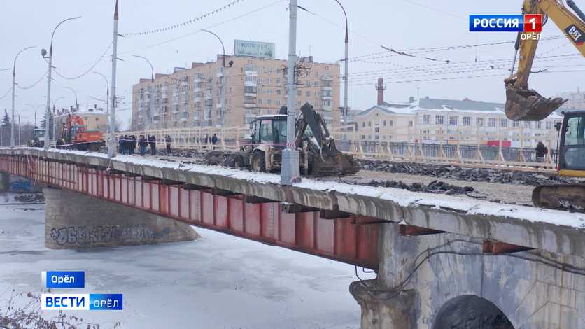 Красный мост в орле старые