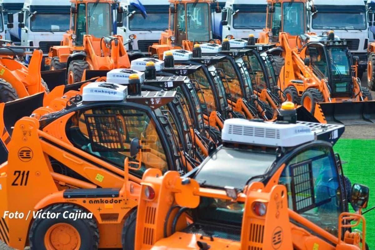 Партия из 248 единиц техники МАЗ и «Амкодора» передана Никарагуа