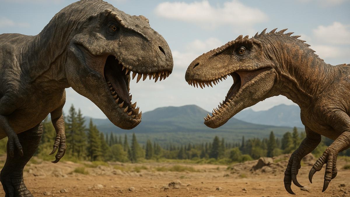 Тираннозавр и Аллозавр