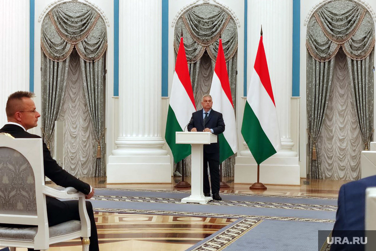 Пресс-подход Путина и Орбана, орбан виктор