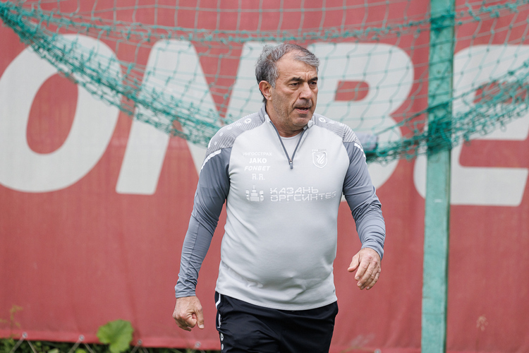 «Рубин» провёл открытую тренировку для журналистов