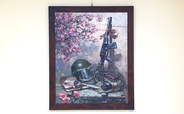 Открытие выставки работ Московского союза художников «Победа за нами»