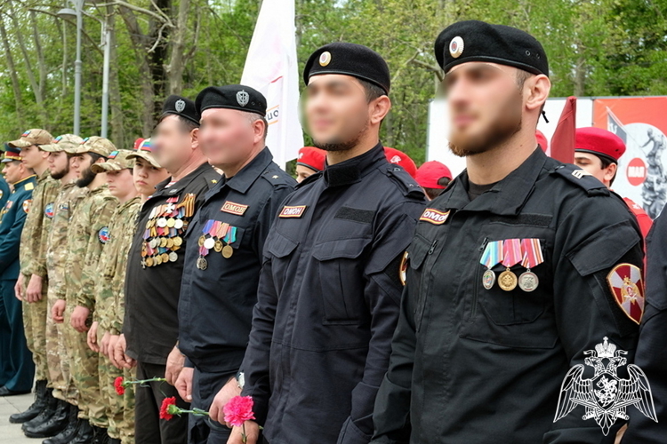 В Дагестане росгвардейцы приняли участие в акции «Вахта памяти»