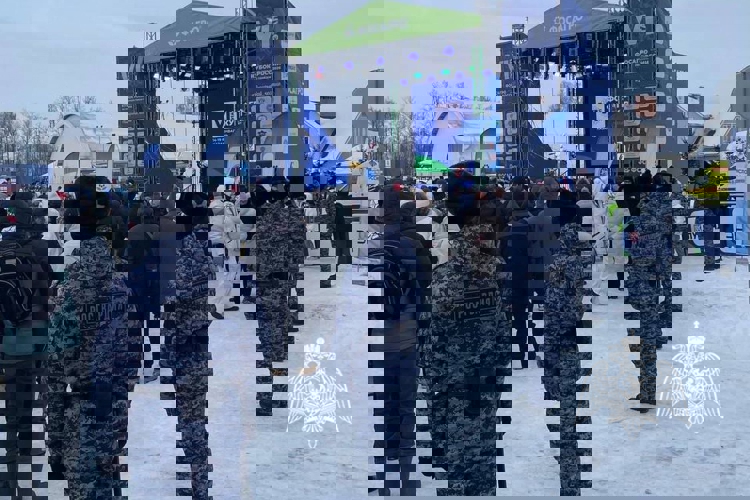 Росгвардейцы выполнили задачи по обеспечению безопасности шестого этапа Кубка России по лыжным гонкам в Казани