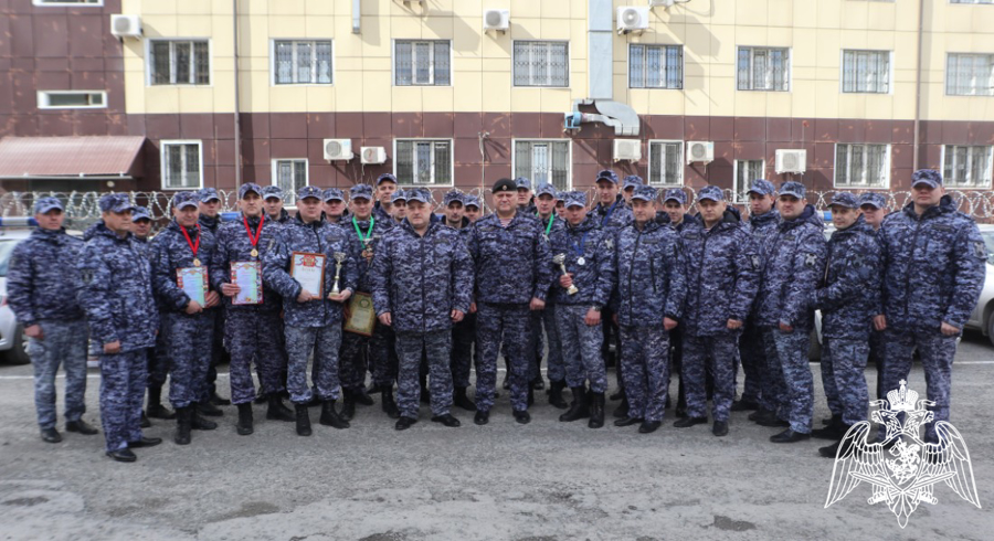 Конкурс профессионального мастерства среди сотрудников вневедомственной охраны состоялся в Тюмени (видео)