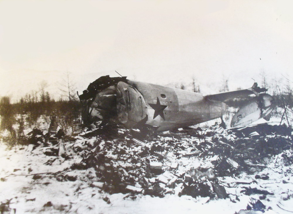 Катастрофа L-14 Super Electra авиаотряда Дальстроя МВД СССР близ Берелёха