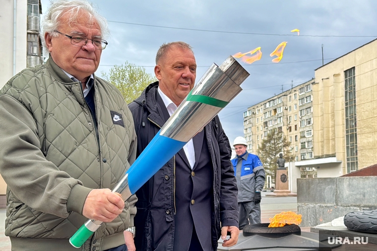 Техническое обслуживание вечного огня. Курган