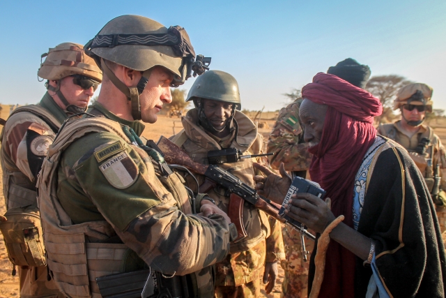 Французские военные в Мали