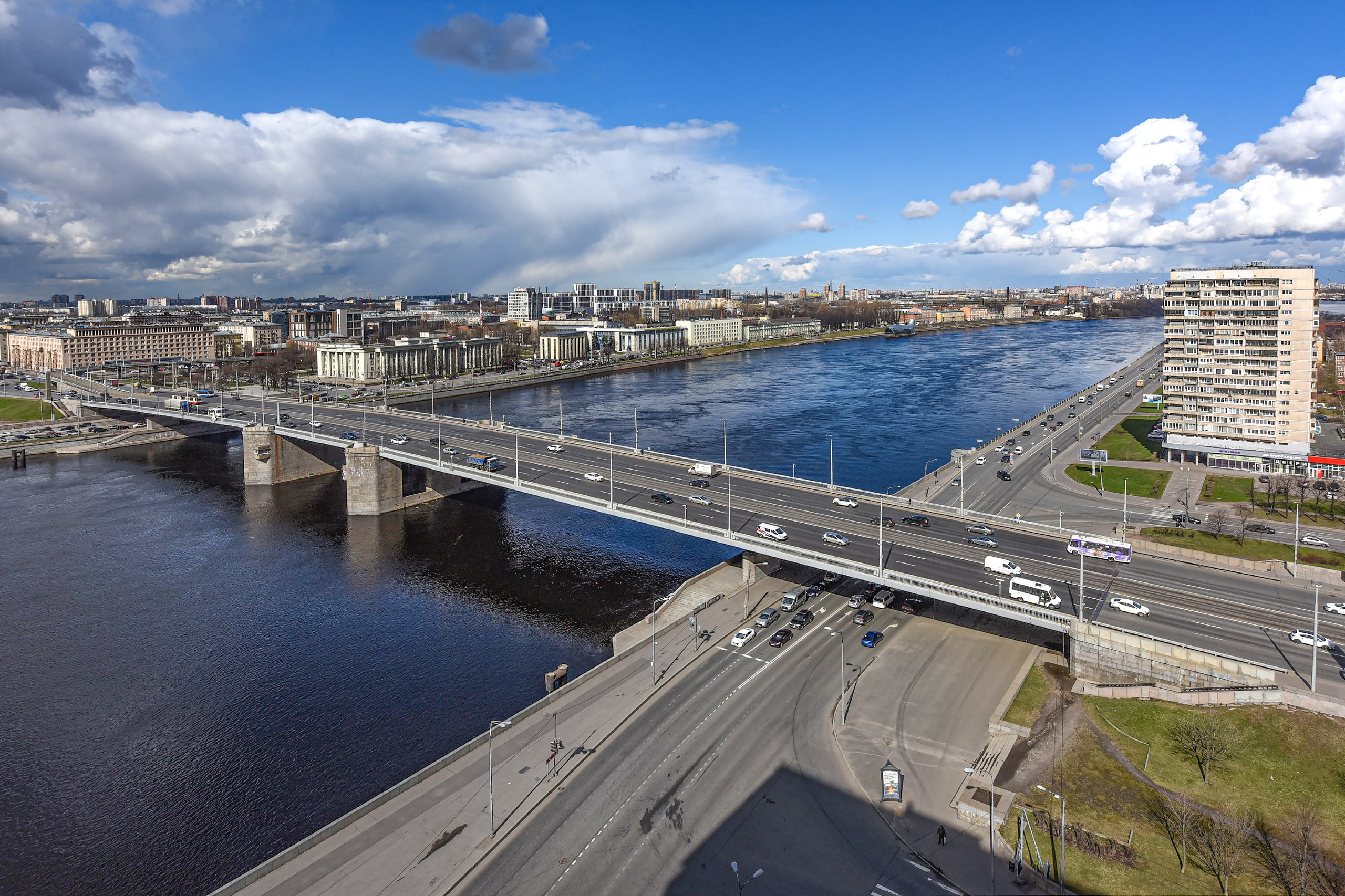 Володарский мост разводка