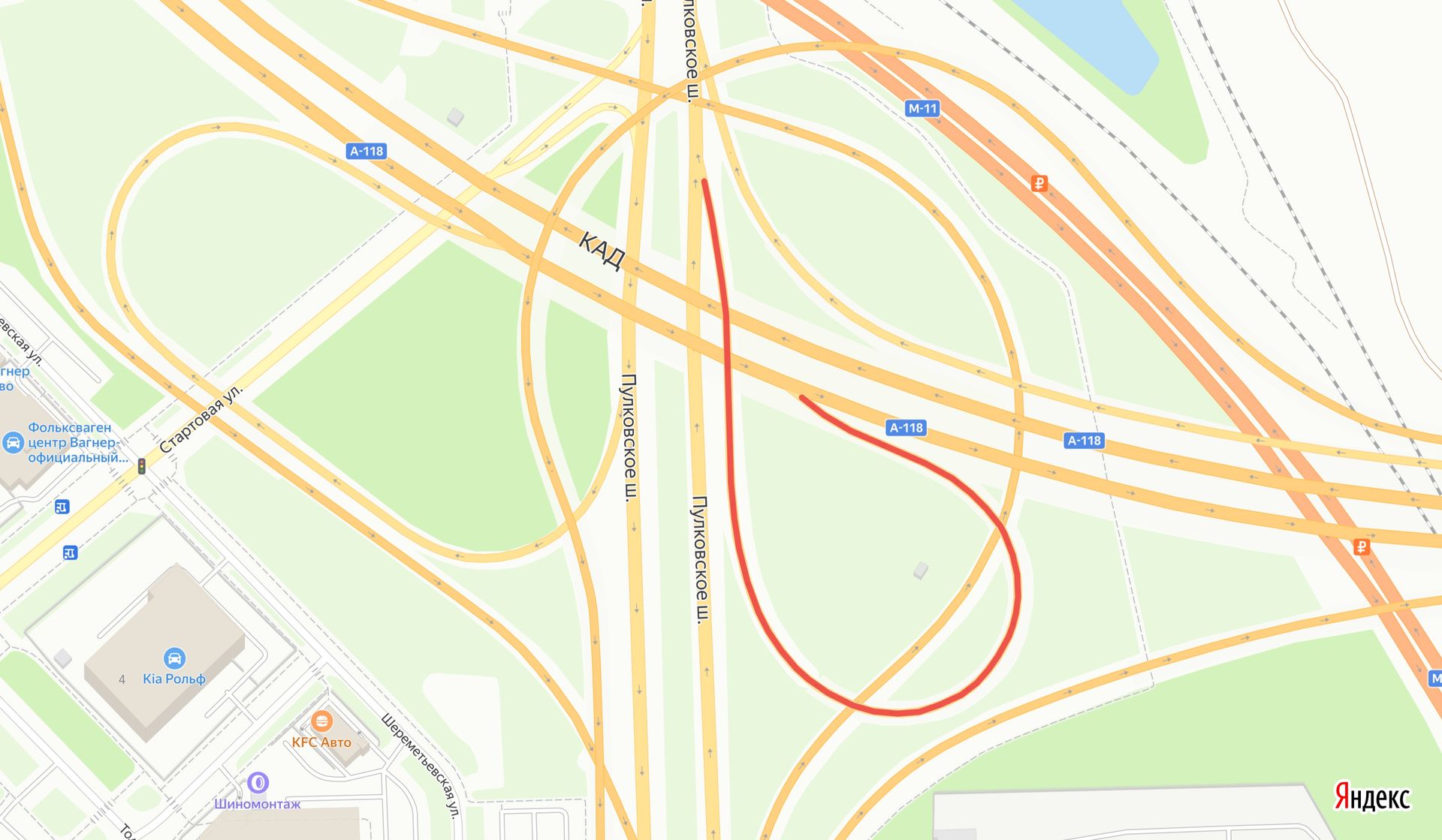 Карта с кад