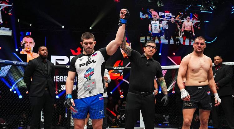 Боец Fedor Team Валентин Молдавский нокаутировал экс-чемпиона PFL