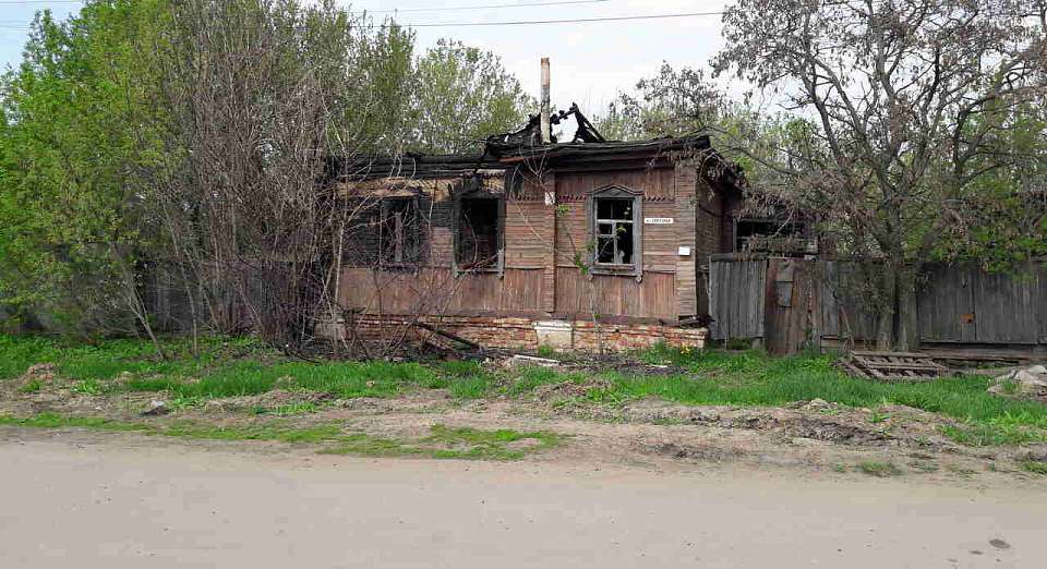 При пожаре в воронежском селе погиб пожилой человек