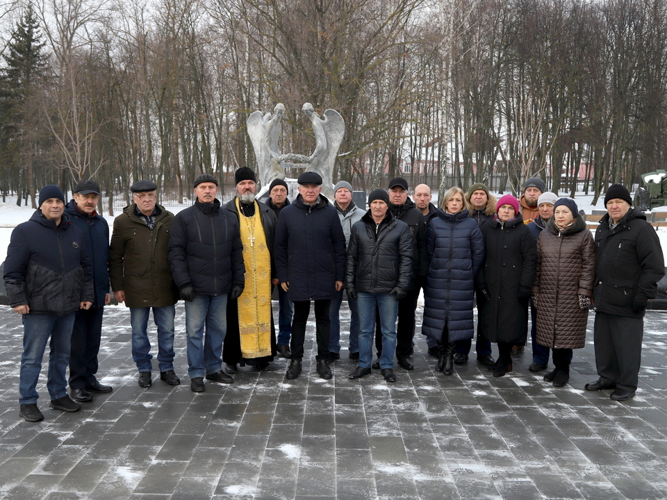 Луховичане почтили память жертв Афганской и Чеченской войн