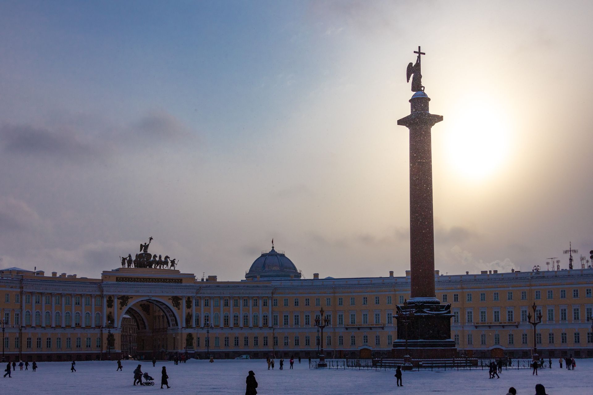 Петербург тепло