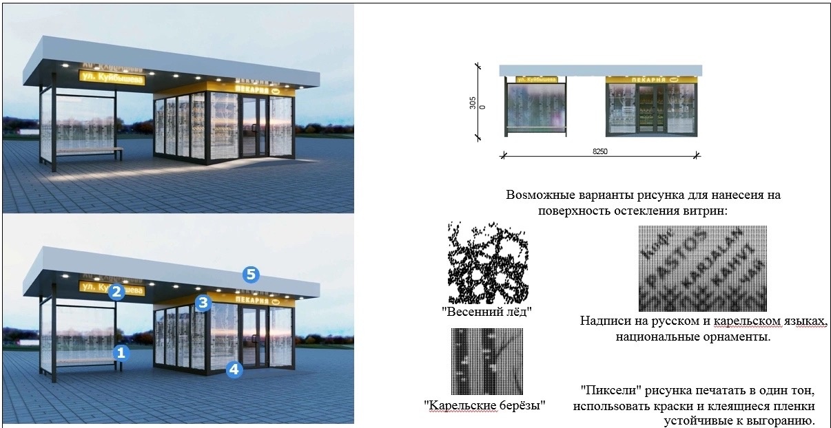 Дизайн проект нестационарного торгового объекта