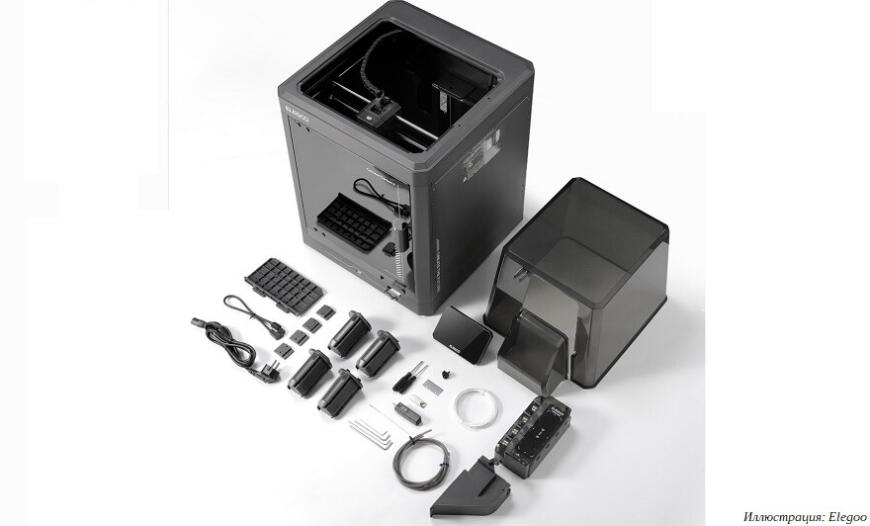 Компания Elegoo выпустила бюджетный 3D-принтер Centauri Carbon 2 Combo