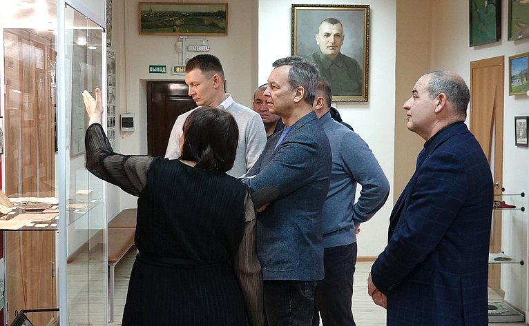 Первый заместитель Председателя СФ Андрей Яцкин и председатель Комитета СФ по аграрно-продовольственной политике и природопользованию Александром Двойных посетили Ростовскую область