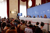 Пресс-конференция членов жюри основного конкурса