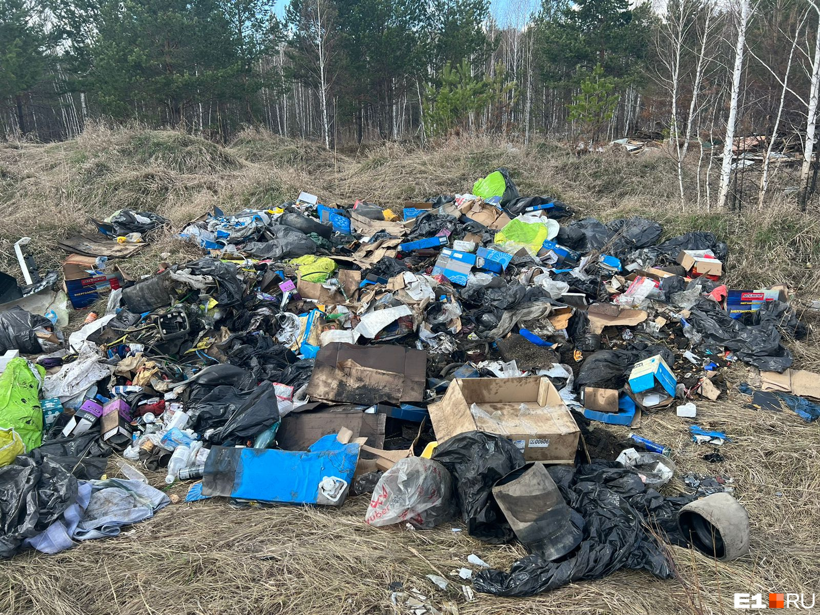 мусорная свалка в москве