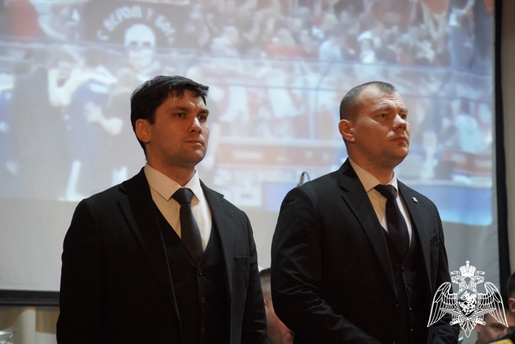 Торжественное мероприятие, посвященное Дню войск национальной Российской Федерации, состоялось в Управлении Росгвардии Чувашии