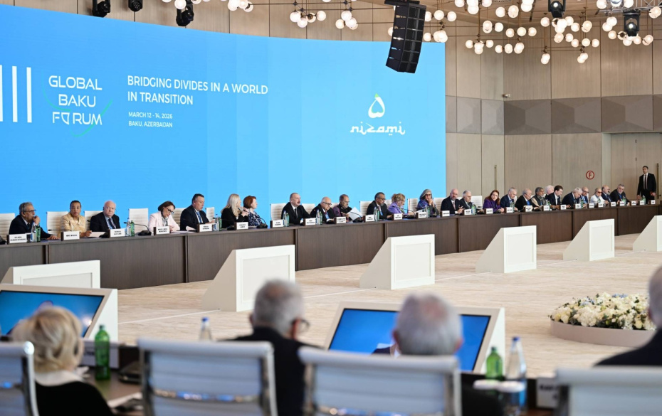 Открытие XIII Глобального Бакинского форума