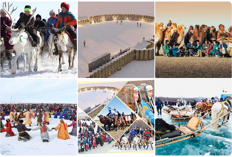 Подборка зимних событий в аймаках Монголии