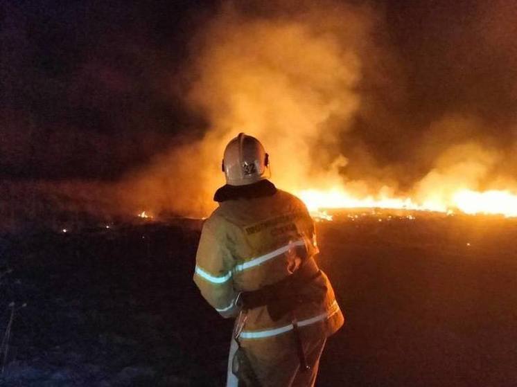В Курской области за сутки потушили 13 пожаров