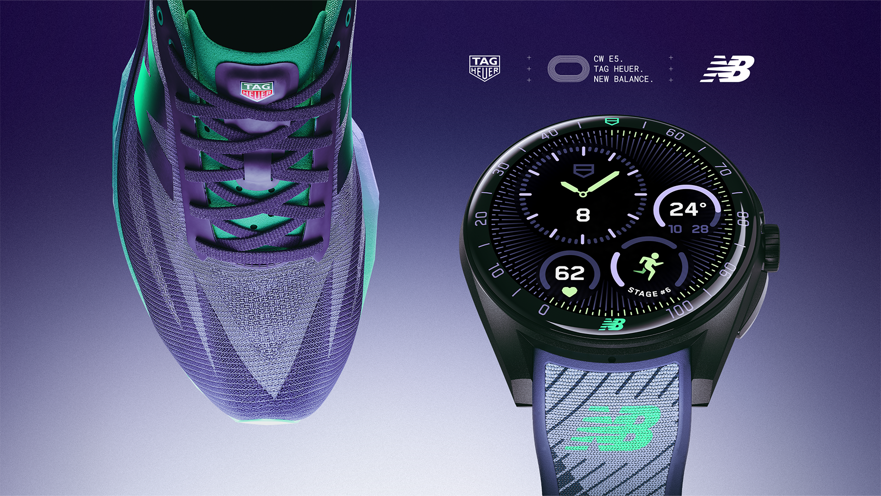 Компания по производству часов Tag Heuer выпустит коллаборацию с New Balance (фото 1)