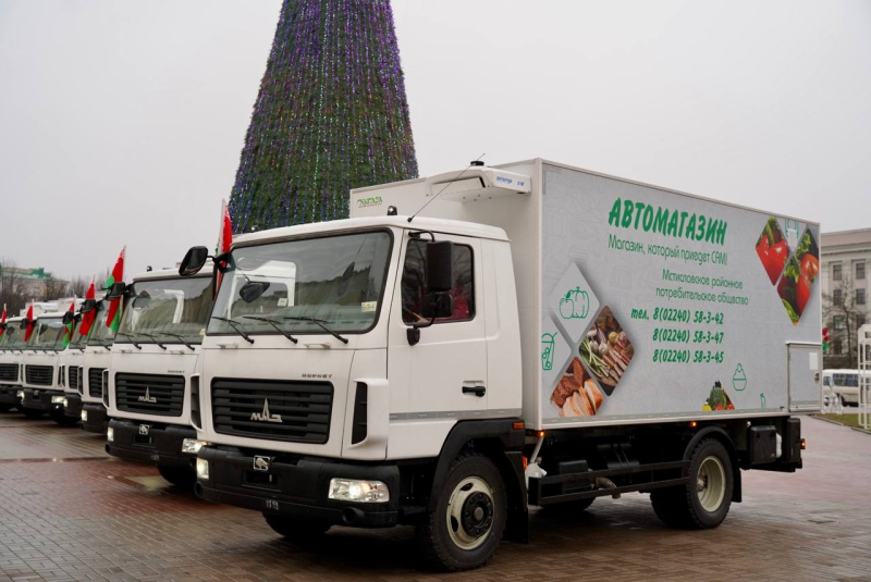 Две новые автолавки будут обслуживать Бобруйский район