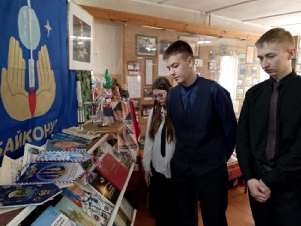 В Поимском музее действует выставка «Космодром Байконур»
