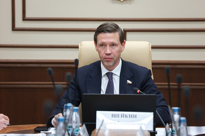 сенатор рф член совета федерации артем шейкин