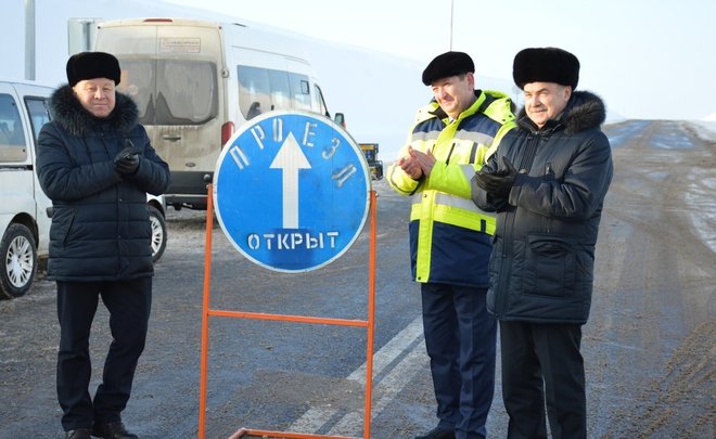 В Татарстане открыли новую дорогу в обход Сарманово