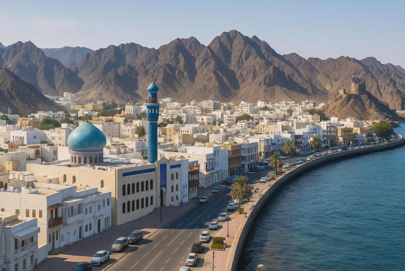 Маскат — набережная Омана