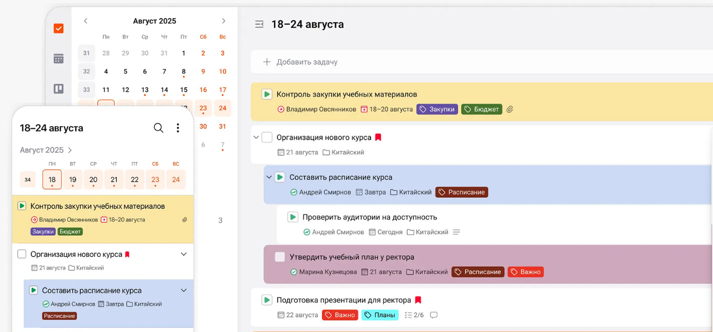 Обзор таск-менеджеров для управления задачами и проектами