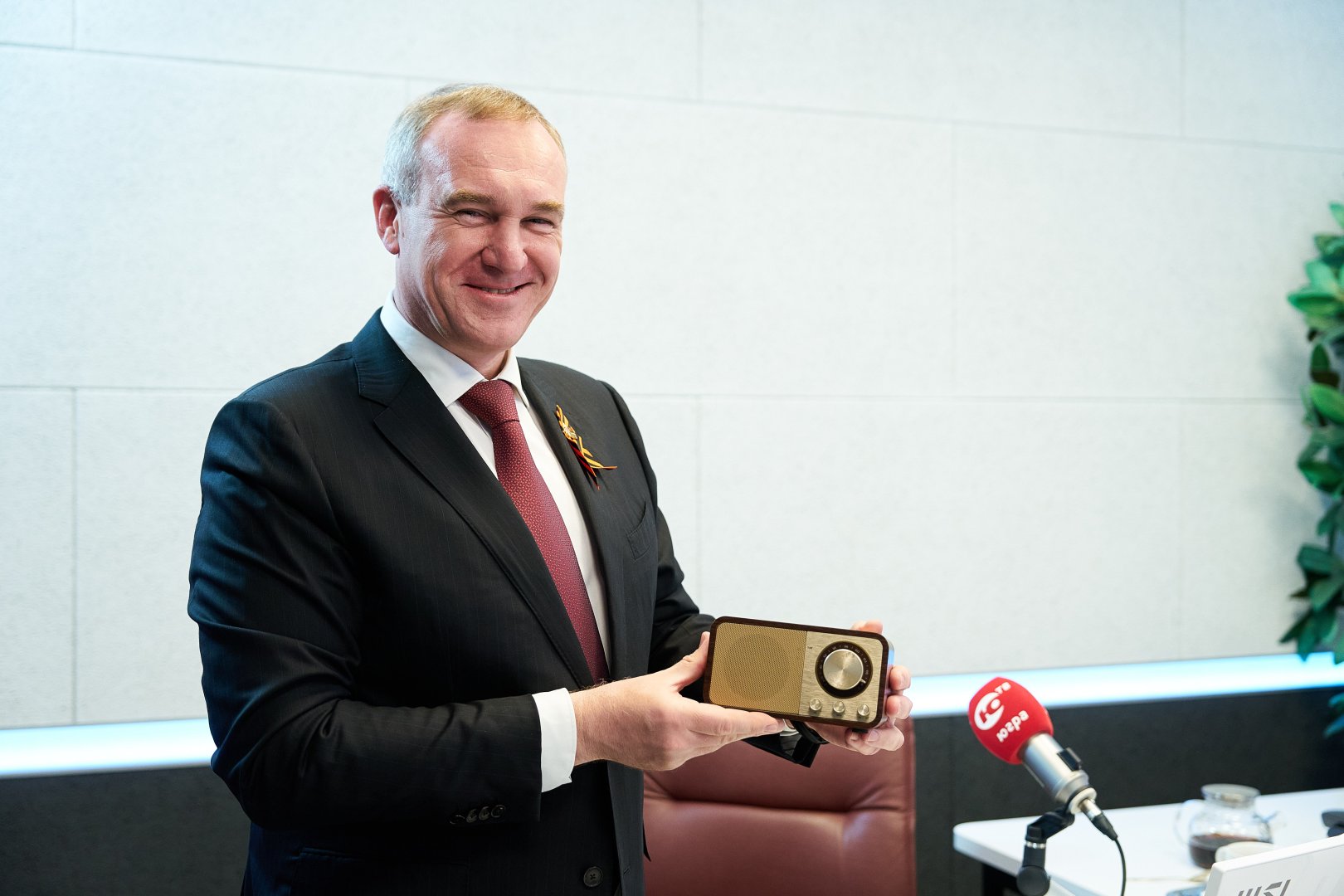 Губернатор ХМАО на радио Югра