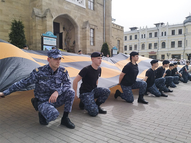 На Ставрополье сотрудники вневедомственной охраны Росгвардии принимают участие в мероприятиях, посвященных Дню Победы