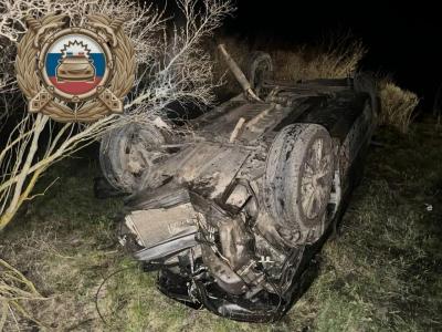 В Ртищевском районе мужчина погиб в опрокинувшейся машине