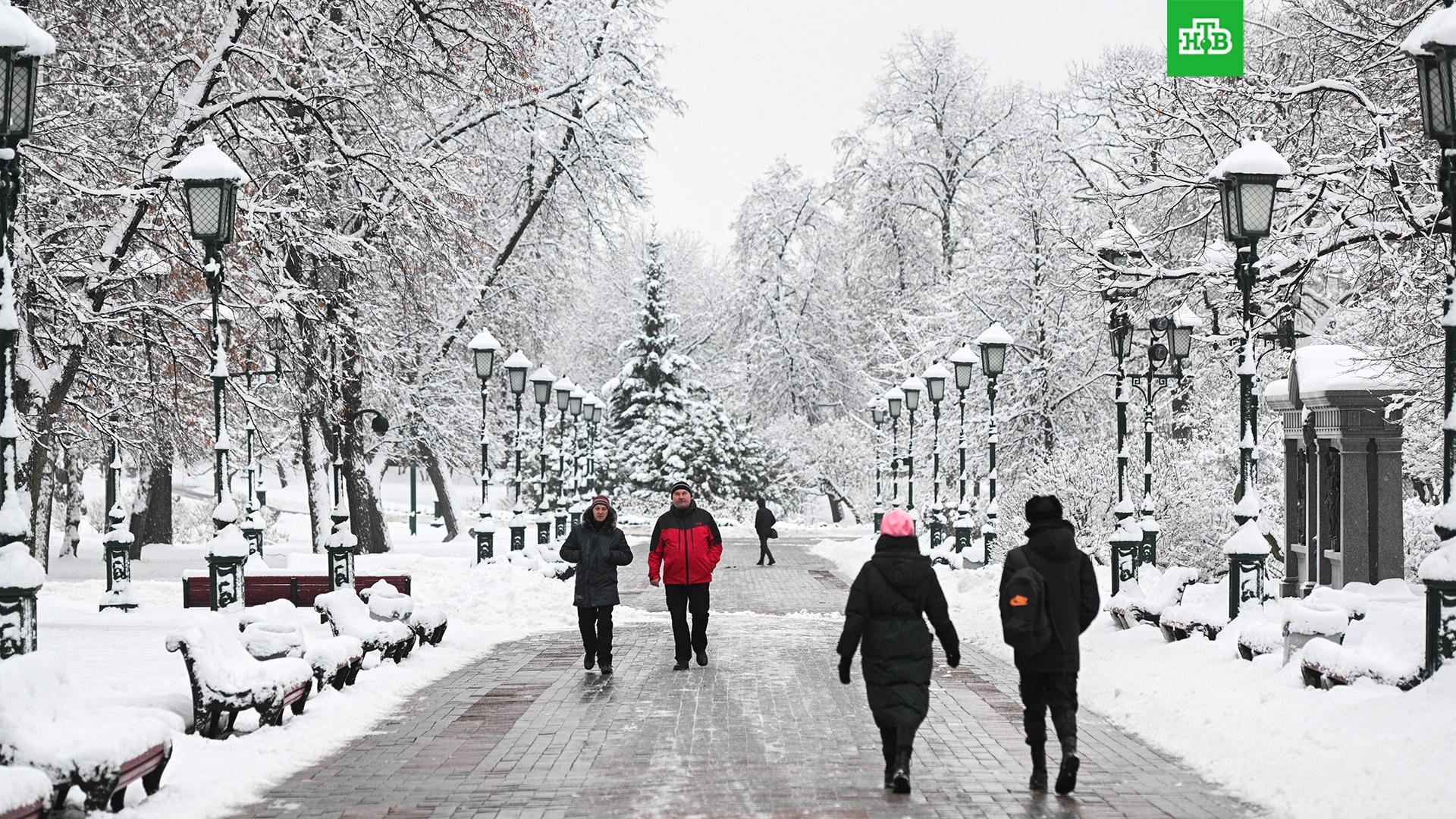 самые красивые места зимой в москве