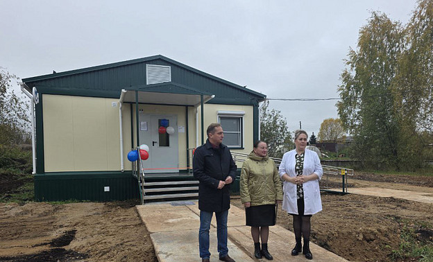 В селе Шалегово открылся медпункт с новым оборудованием