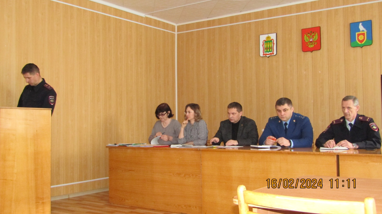 Заседание межведомственной комиссии при администрации Малосердобинского района по профилактике правонарушений 