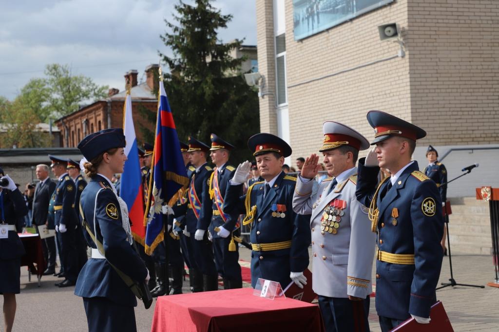 Первокурсники присяга РХБЗ Академия 2023.