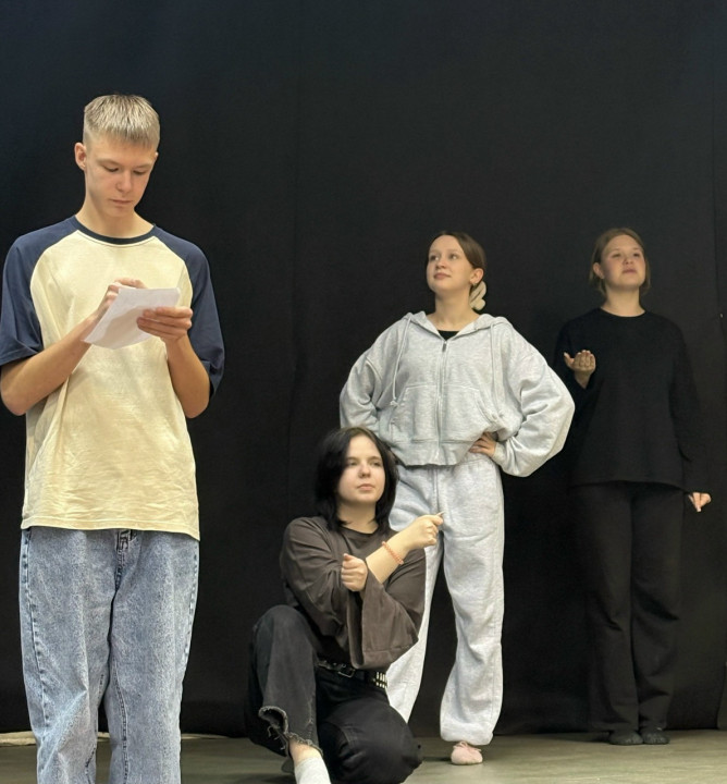 Репетиции спектакля