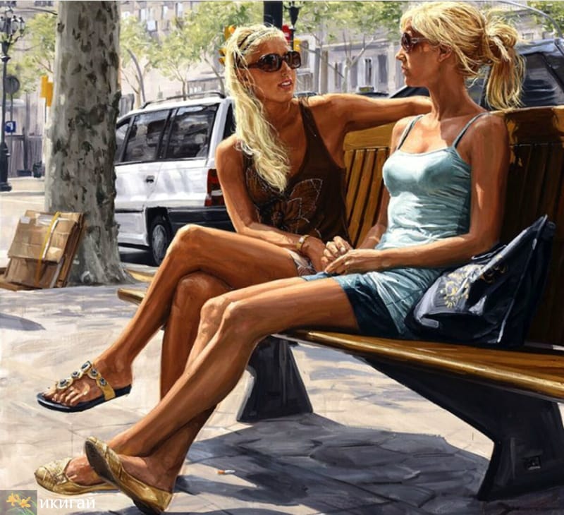 Две блондинки