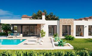 Одноэтажная вилла с садом и бассейном в 900 метрах от пляжа, Кальп, Испания за 990 000 €