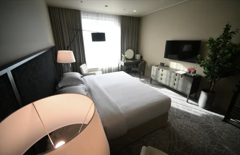 В Думу внесли законопроект о защите прав туристов при овербукинге в отеле. Фото. © РИА Новости. Максим Богодвид