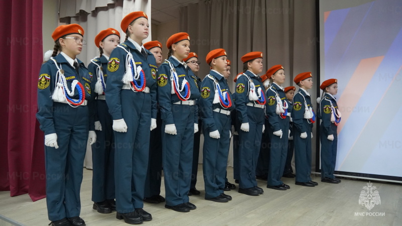 Кадеты МЧС России приняли присягу в селе Байкалово